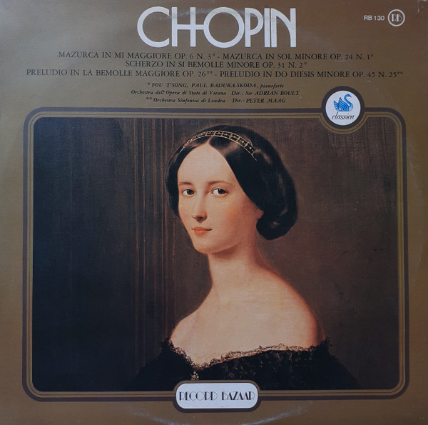 Mazurca In Mi Maggiore Op. 6 N. 3 / Mazurca In Sol Minore Op. 24 N. 1 Etc.